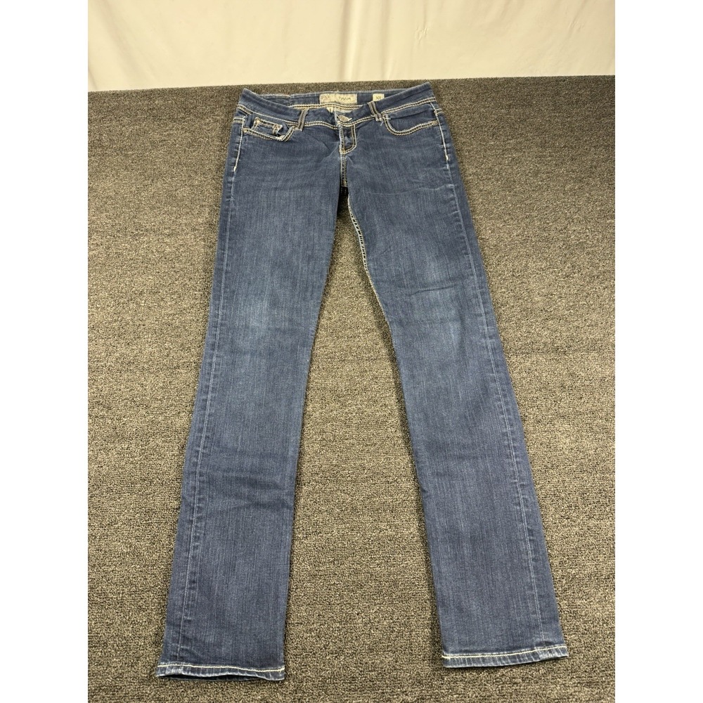 BKE Payton Ankle Skinny Jeans 30L Dark Blue‎